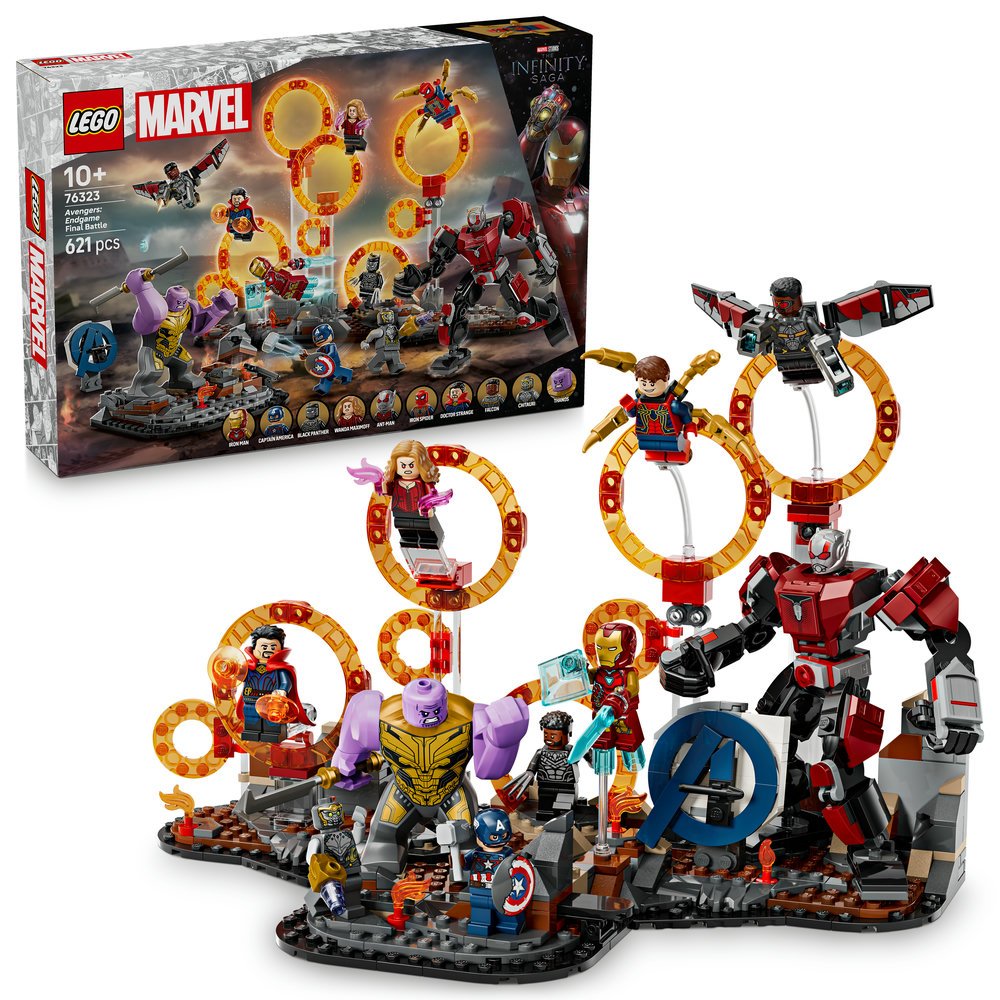 LEGO® Super Heroes 76323 Avengers: Endgame – Das letzte Gefecht