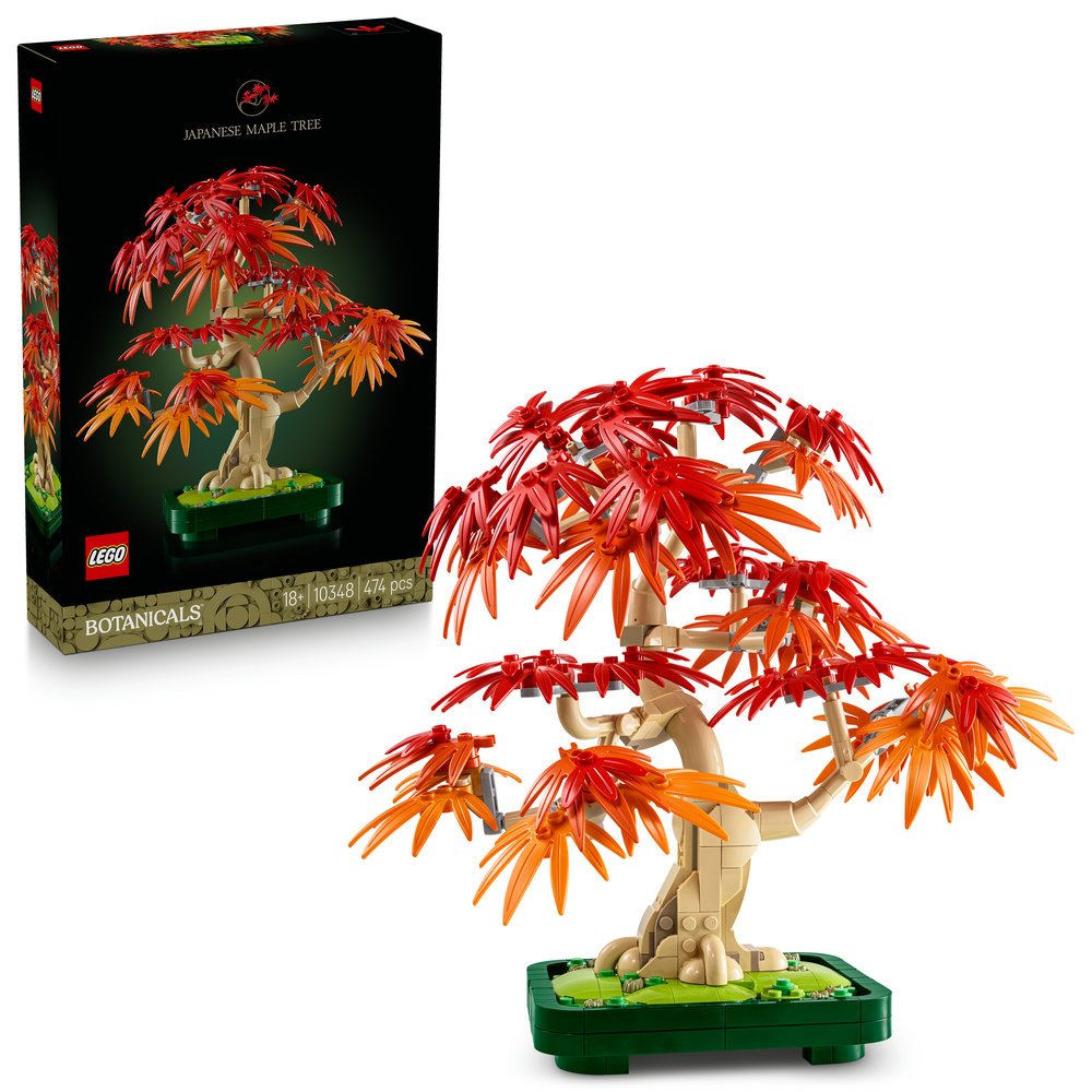 LEGO® Botanicals 10348 Bonsai – Japanischer Rot-Ahorn