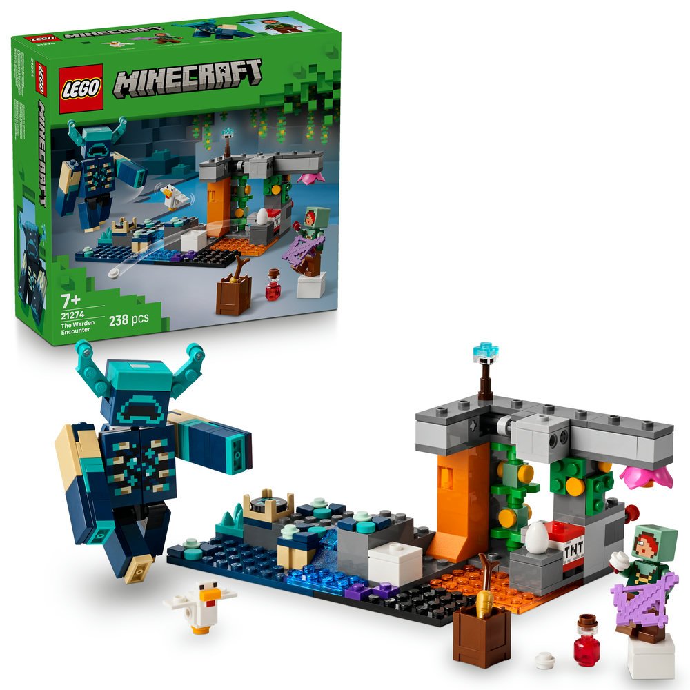 LEGO® Minecraft® 21274 Begegnung mit dem Ranger
