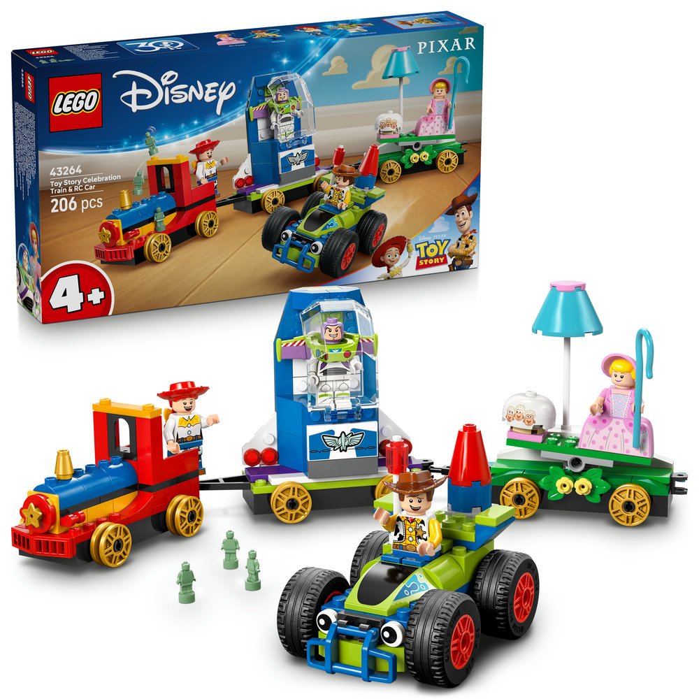 LEGO® │ Disney 43264 Toy Story Partyzug und -auto
