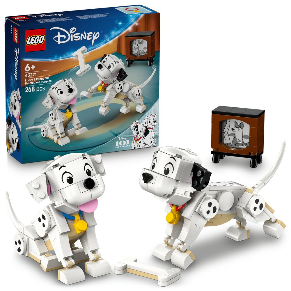 LEGO® │ Disney 43271 101 Dalmatiner Welpen Lucky und Penny