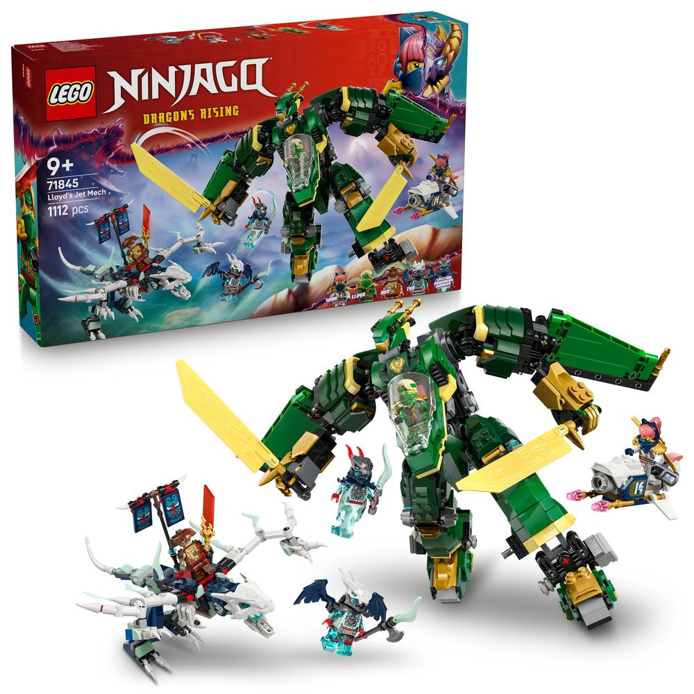 LEGO® NINJAGO® 71845 Lloyds Jet-Mech