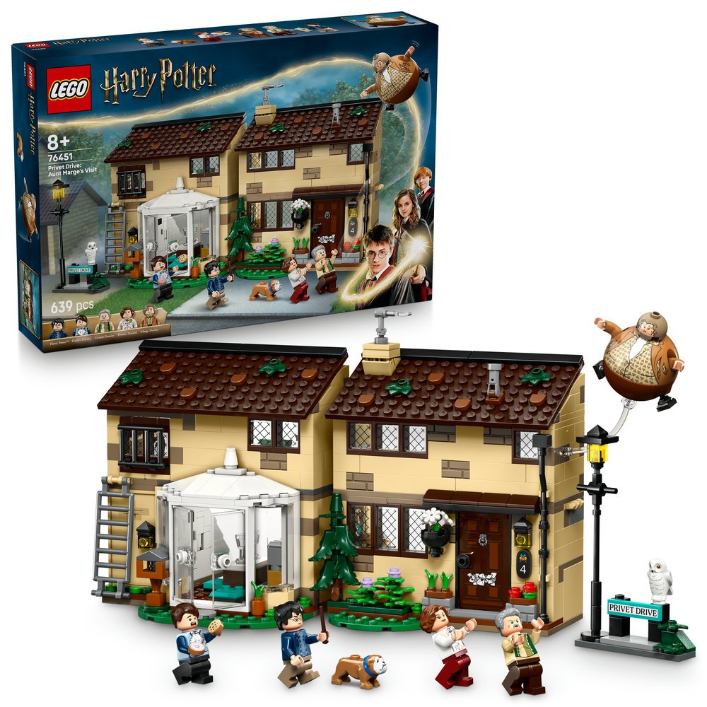 LEGO® Harry Potter™ 76451 Privet Drive: Aunt Marge’s Visit
