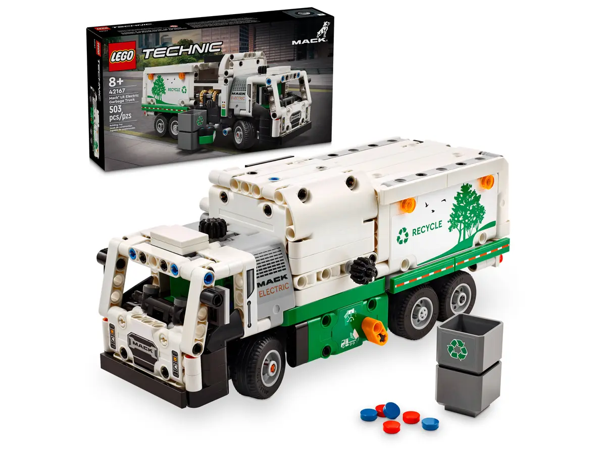 LEGO® Technic 42167 Smetiarske vozidlo Mack® LR Electric