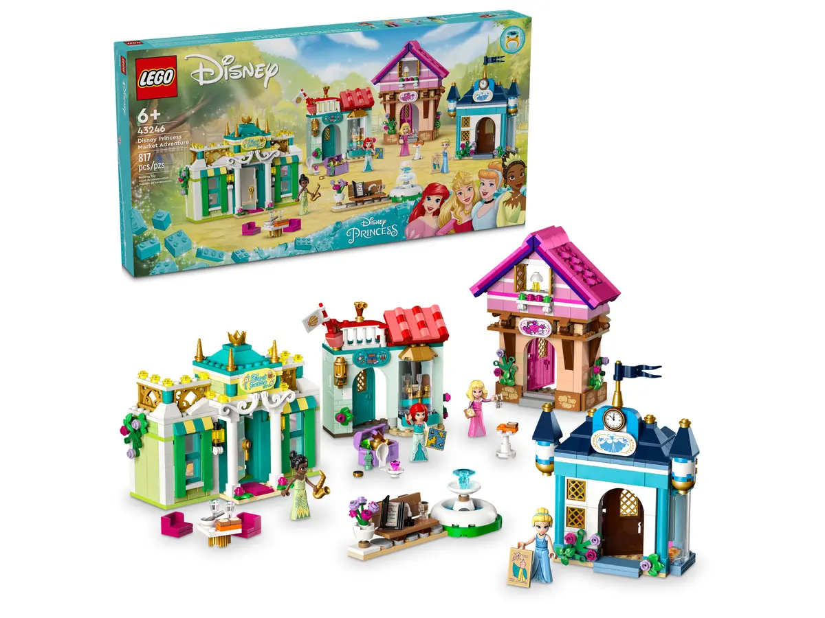 LEGO® Disney 43246 Prinzessinnen-Marktabenteuer
