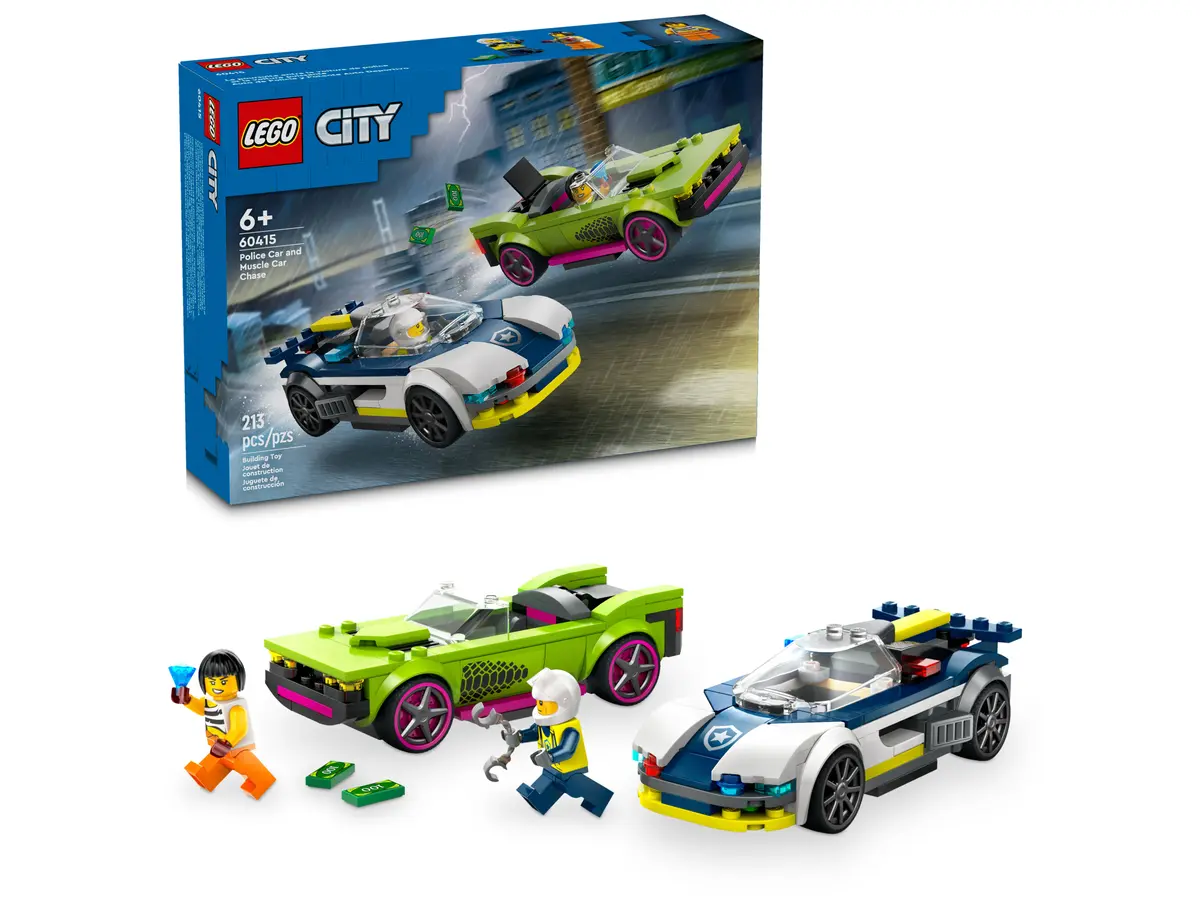 LEGO® City 60415 Police Car and Sports Car Chase