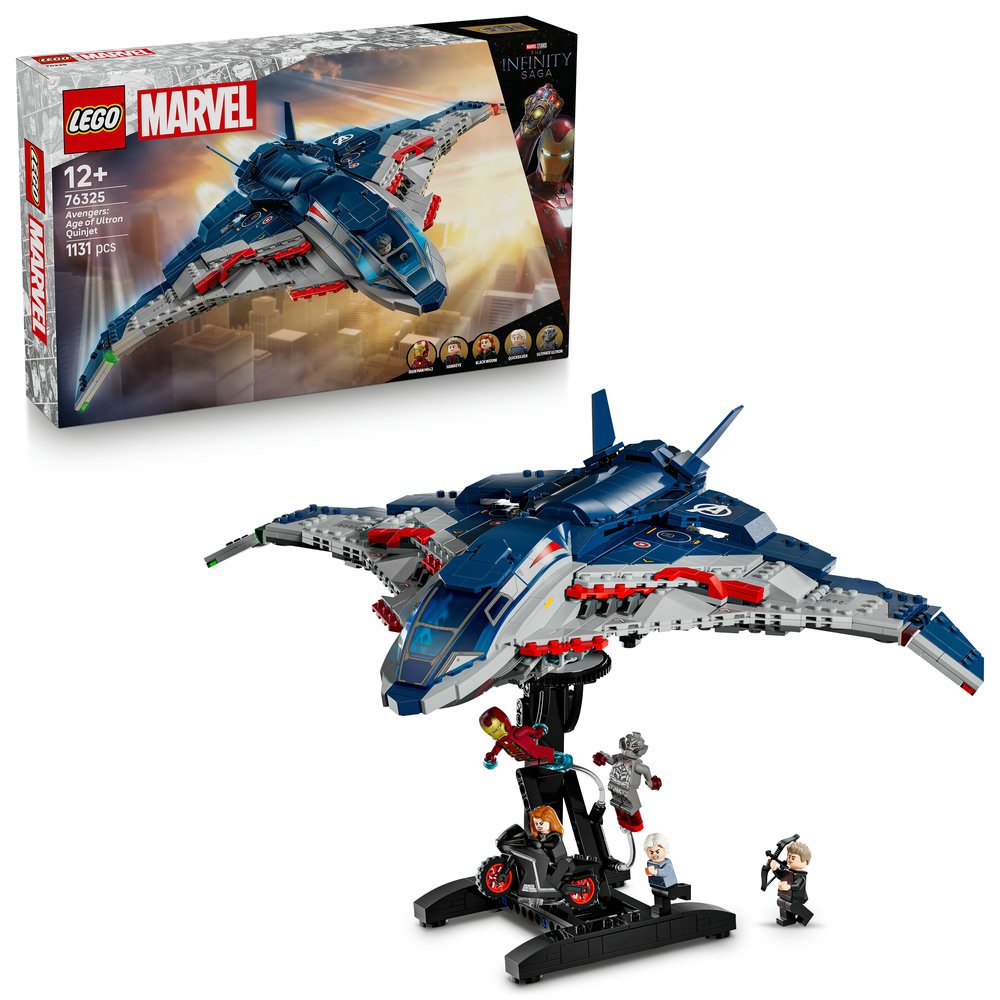 LEGO® | Marvel 76325 Avengers: Age of Ultron Quinjet-Jäger