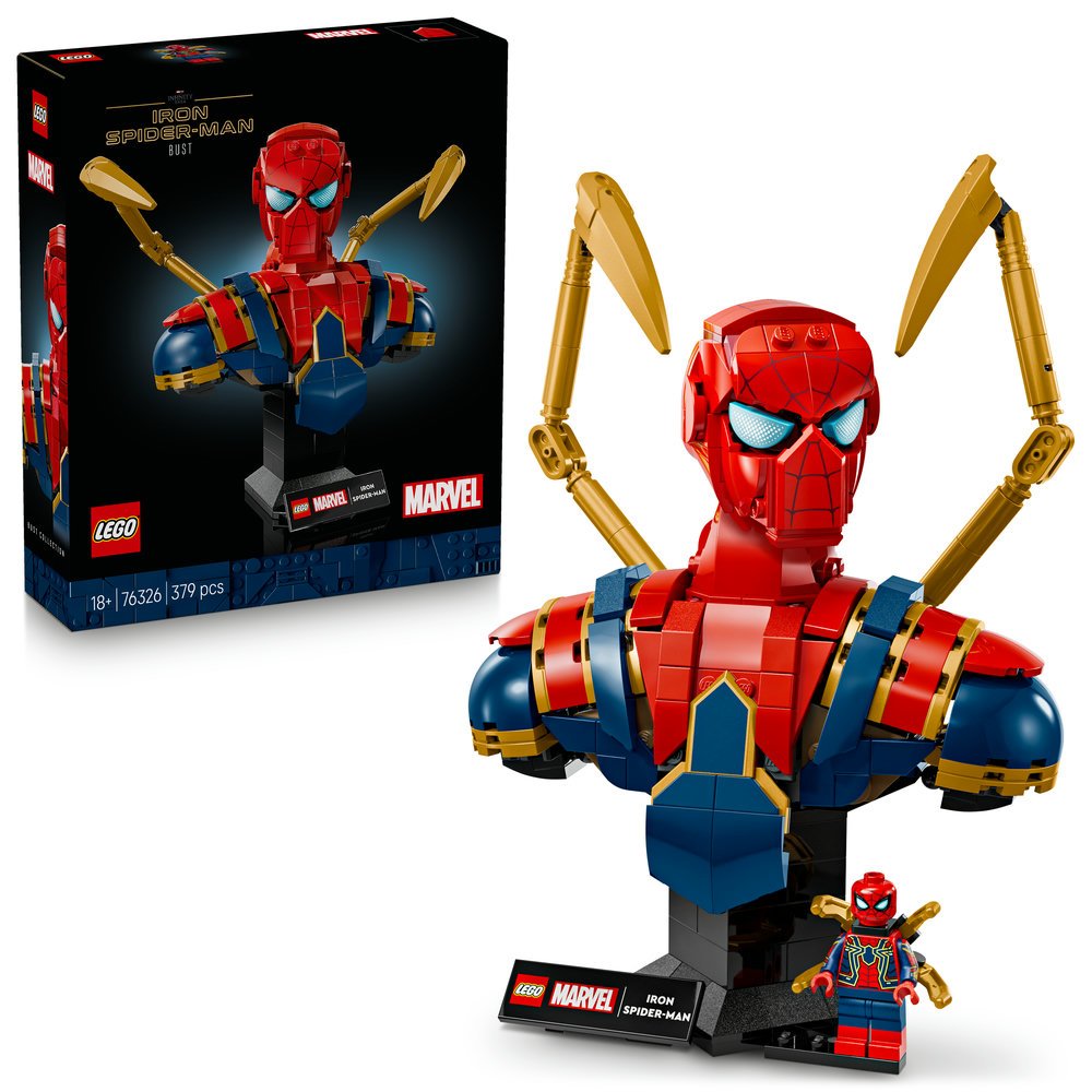 LEGO® Super Heroes 76326 Iron Spider-Man Büste