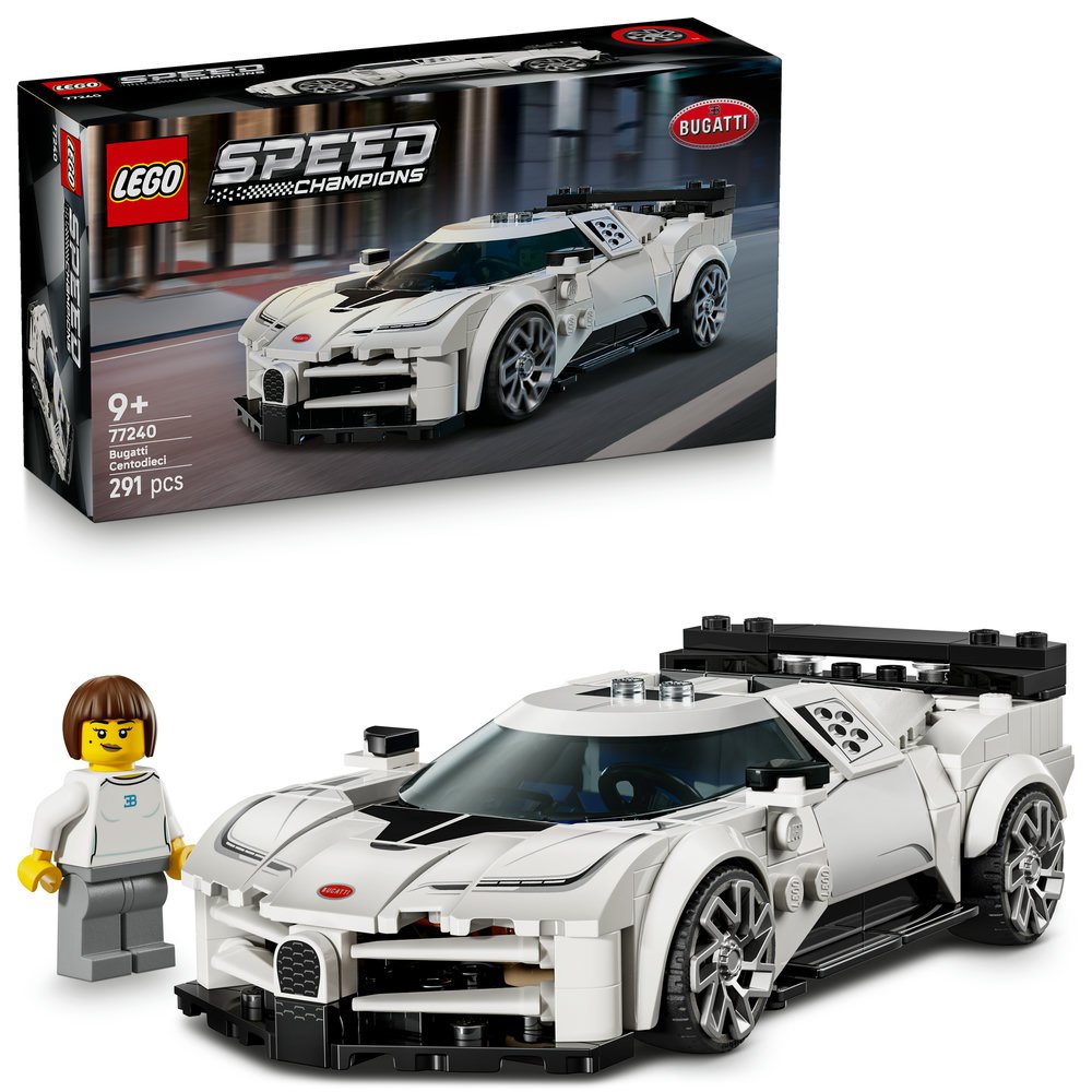 LEGO® Speed ​​Champions 77240 Bugatti Centodieci Hypersportwagen