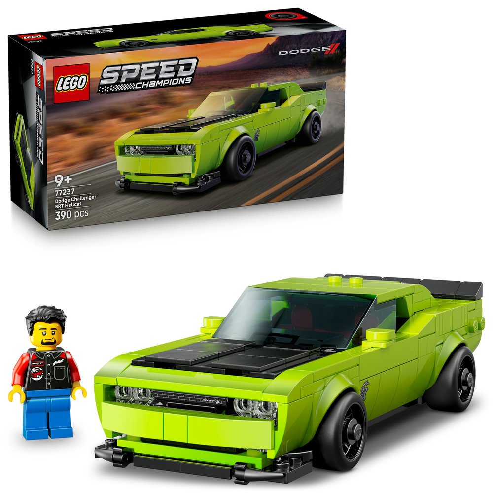 LEGO® Speed ​​Champions 77237 Dodge Challenger SRT Hellcat Sportwagen