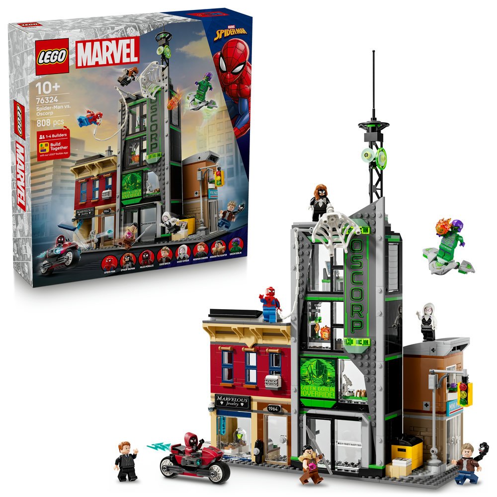 LEGO® | Marvel 76324 Spider-Man vs. Oscorp