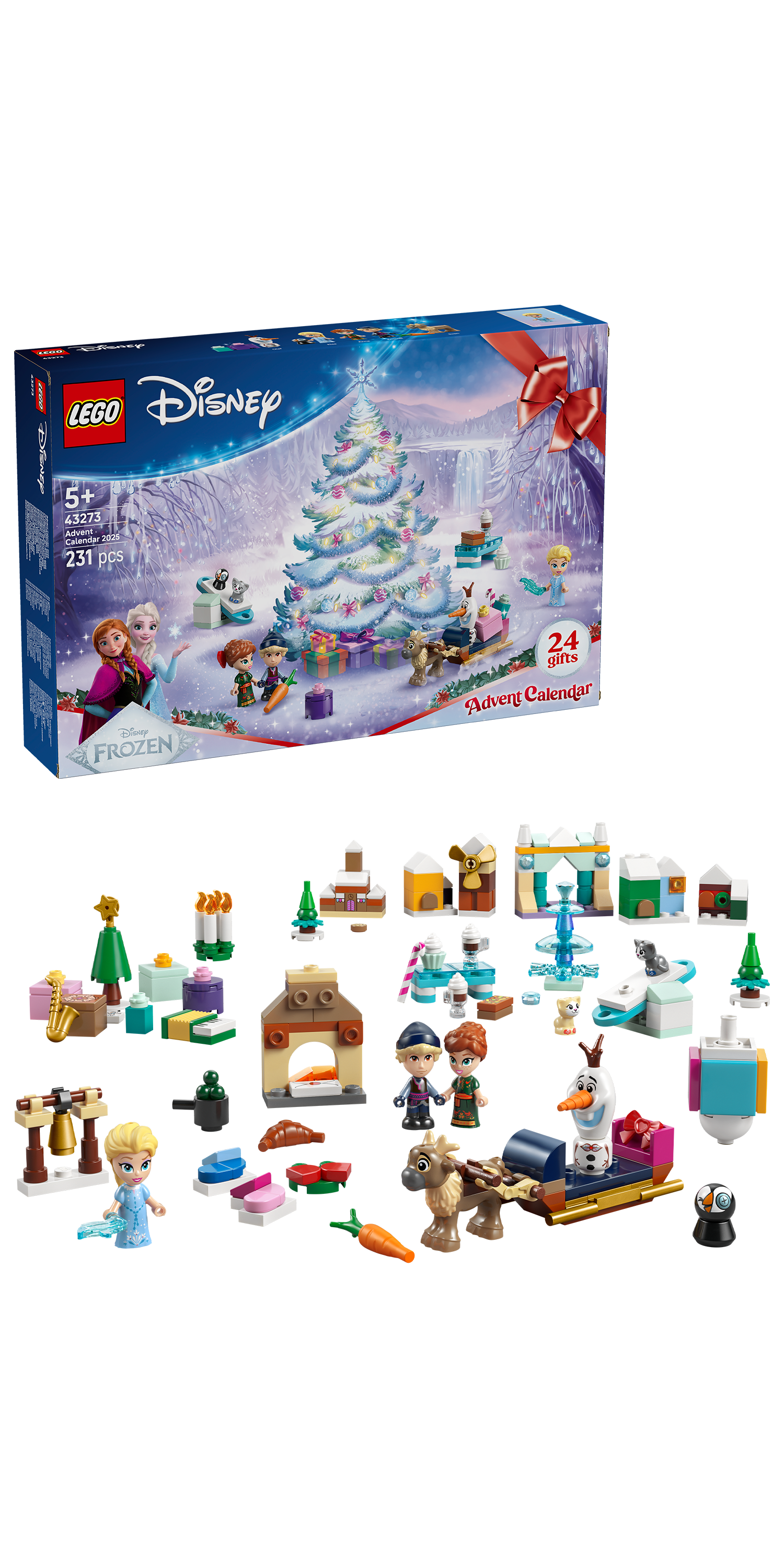 LEGO® ǀ Disney Die Eiskönigin 43273 Adventskalender 2025