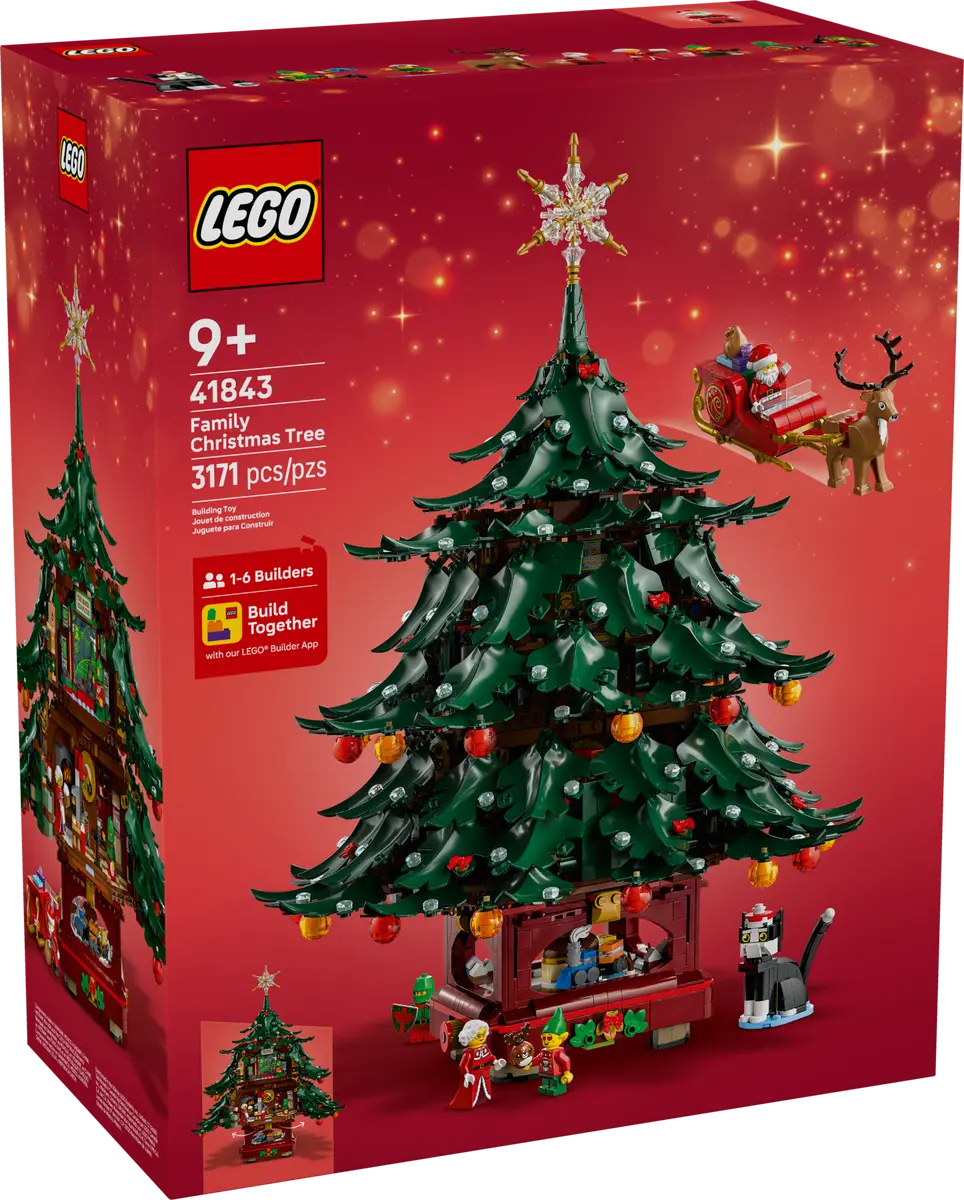 LEGO® ICONS 41843 Family Christmas Tree