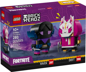 LEGO® BrickHeadz™ 40884 Fortnite® Figurky: Drift a Raven