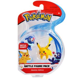 Jazwares Pokémon Battle pack akční figurka Pikachu a Popplio