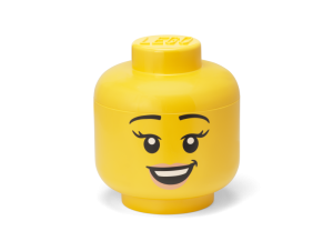 LEGO® úložná hlava S šťastná dievčina