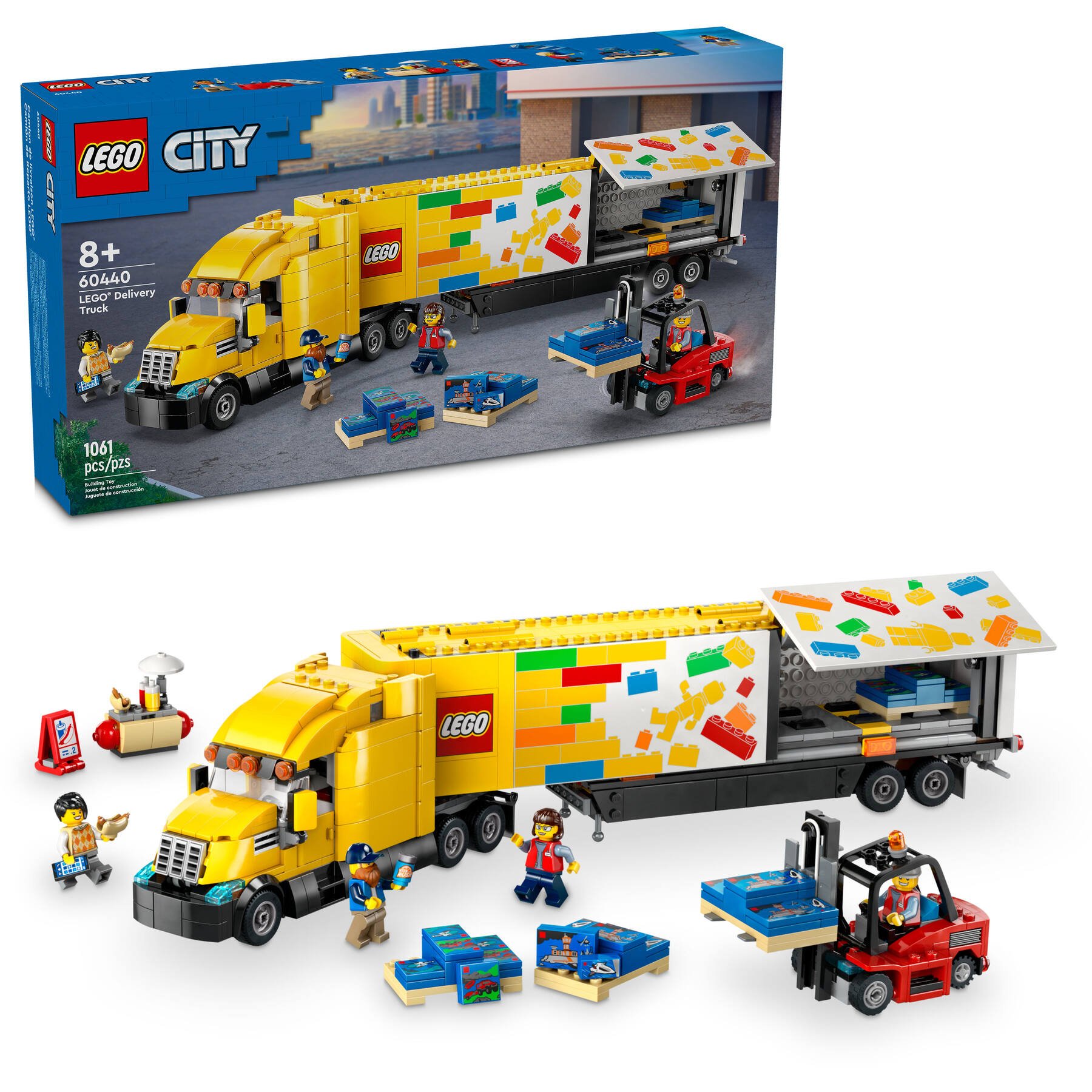 LEGO City 60440 Gelber Lieferservice-LKW