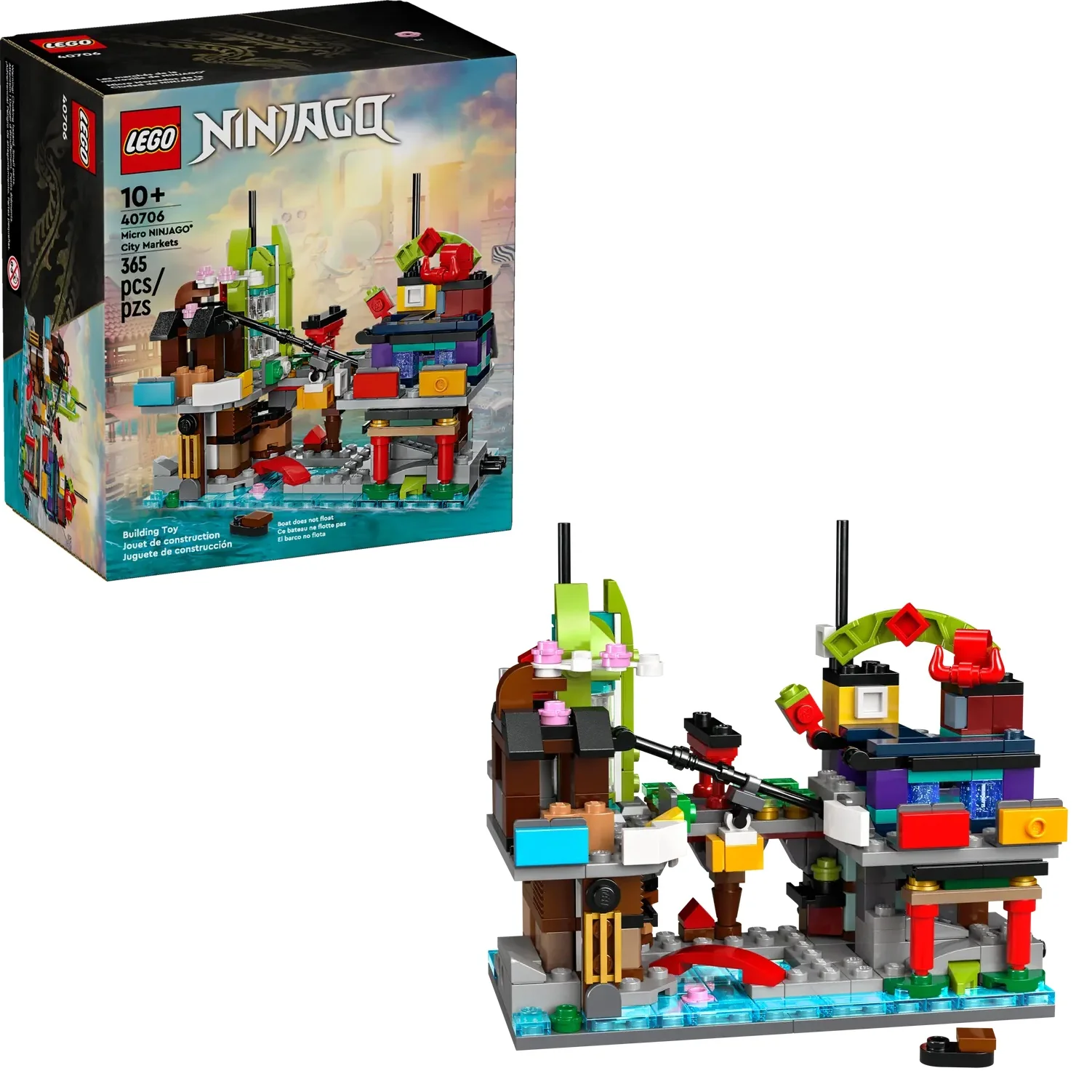 LEGO® 40706 Miniaturmärkte in NINJAGO® City