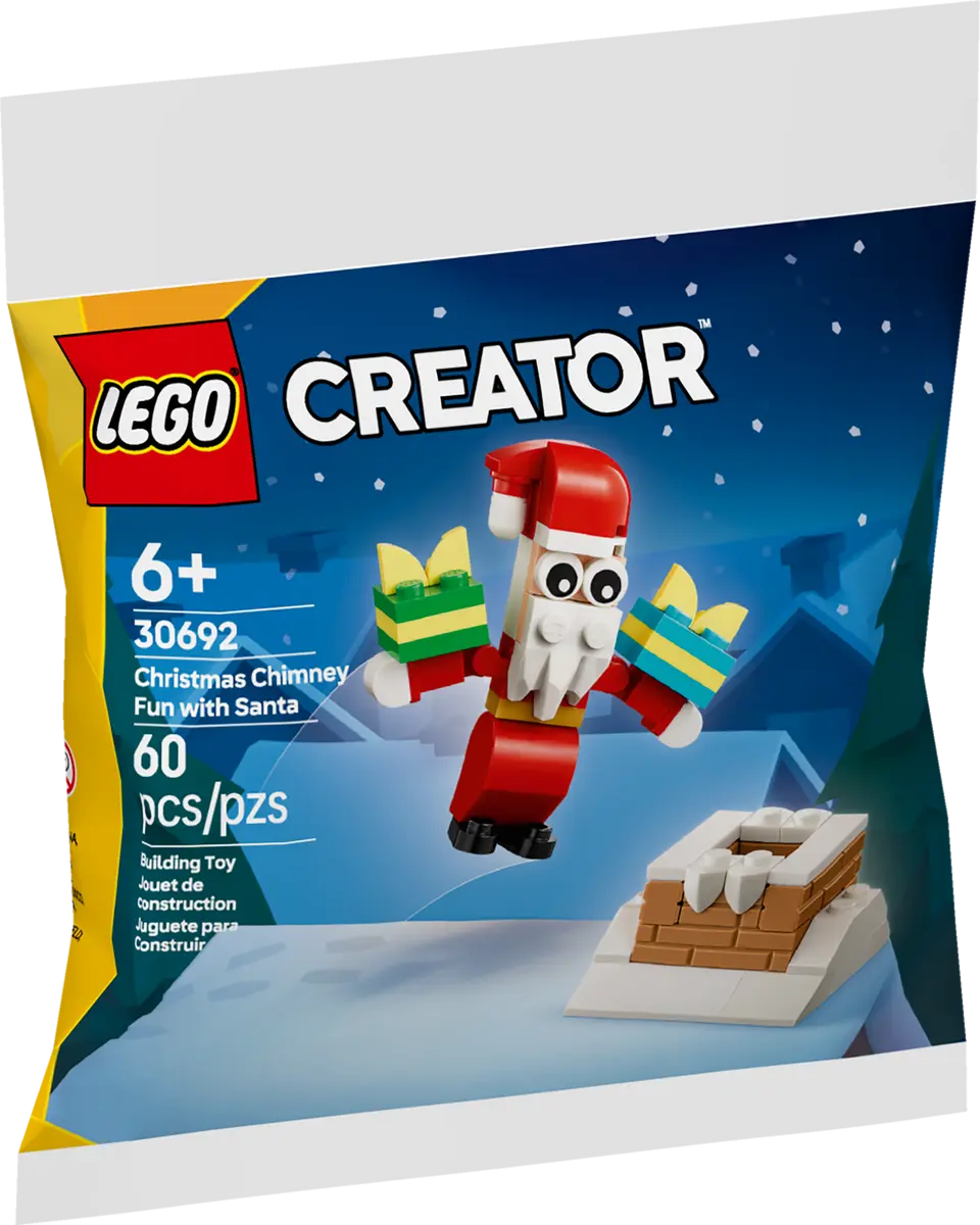 LEGO® 30692 CREATOR Weihnachtsmann-Schornstein & Weihnachtsspaß