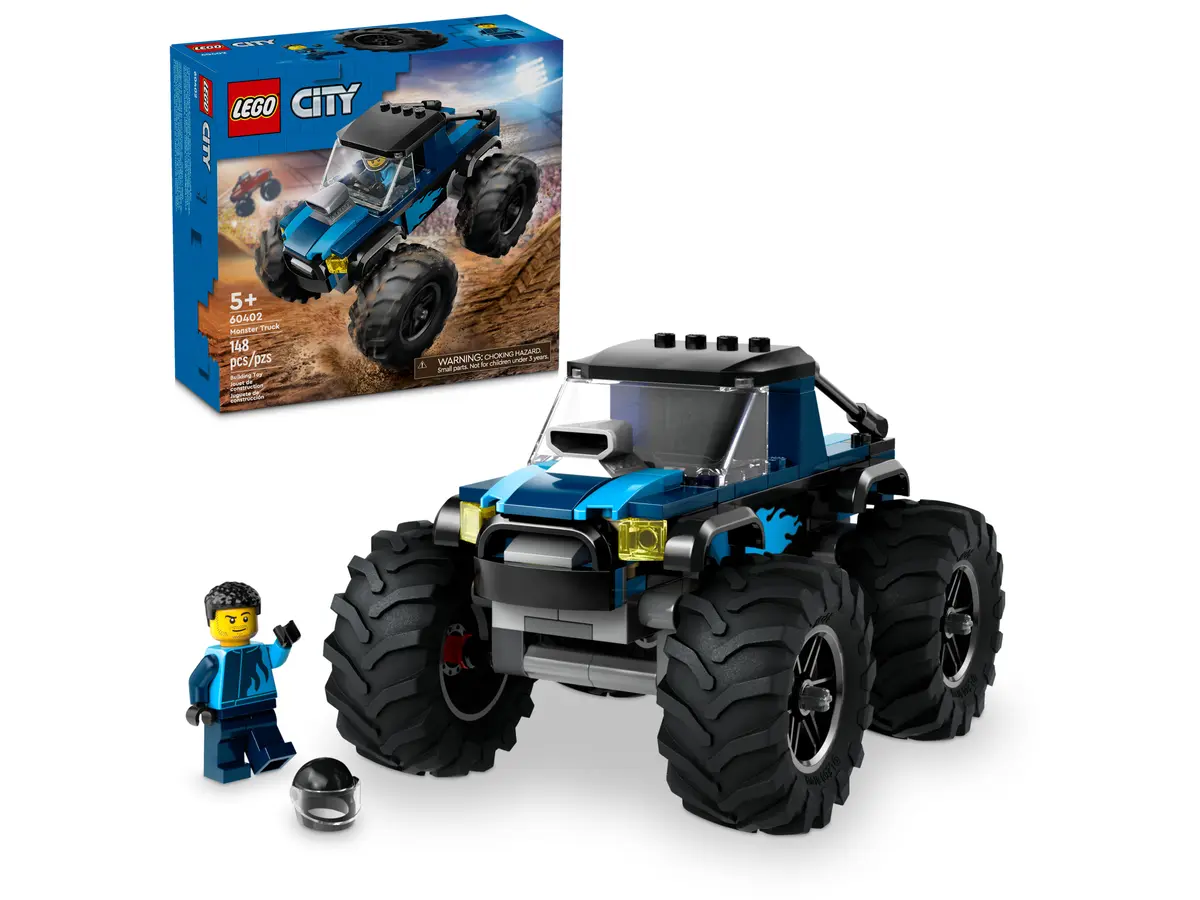 LEGO® City 60402 Blue Monster Truck