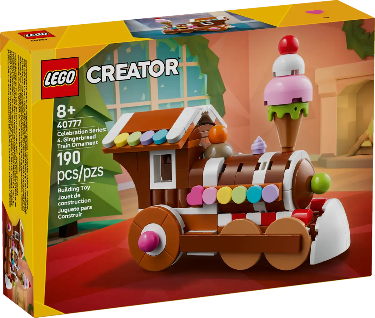 LEGO® Creator 40777 Celebration Series: Gingerbread Train Decoration