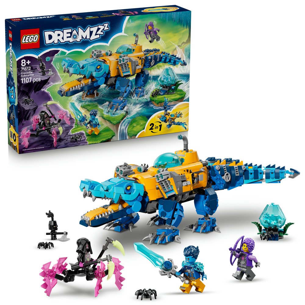 LEGO® DREAMZzz™ 71512 Krokodýlí ponorka