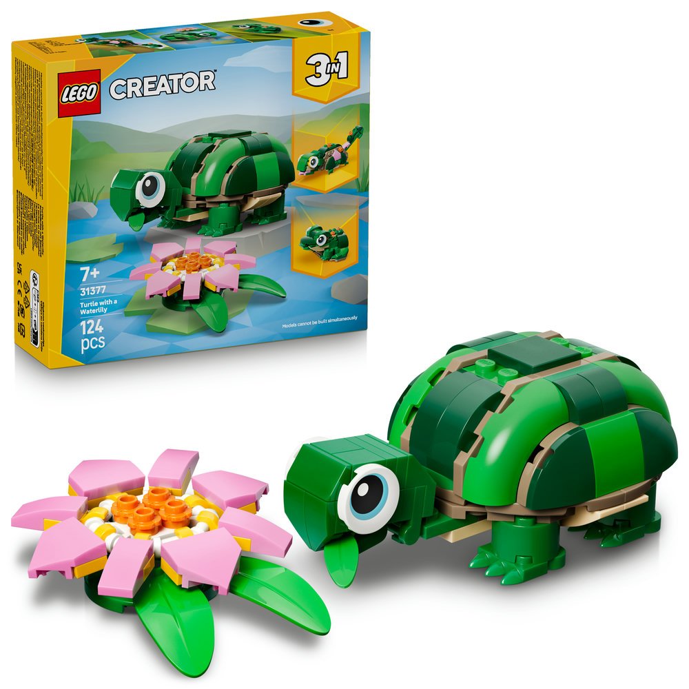 LEGO® Creator 31377 Želva s leknínem
