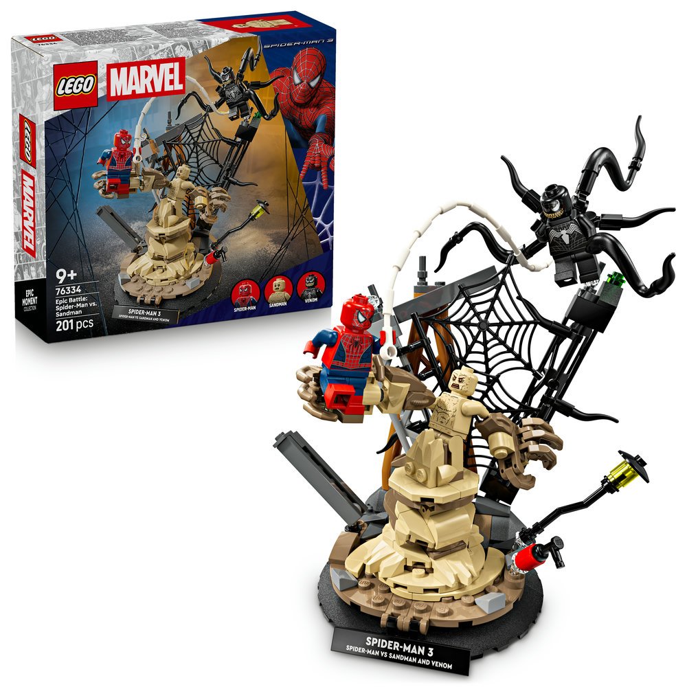 LEGO® ǀ Marvel 76334 Epický súboj: Spider-Man vs. Sandman