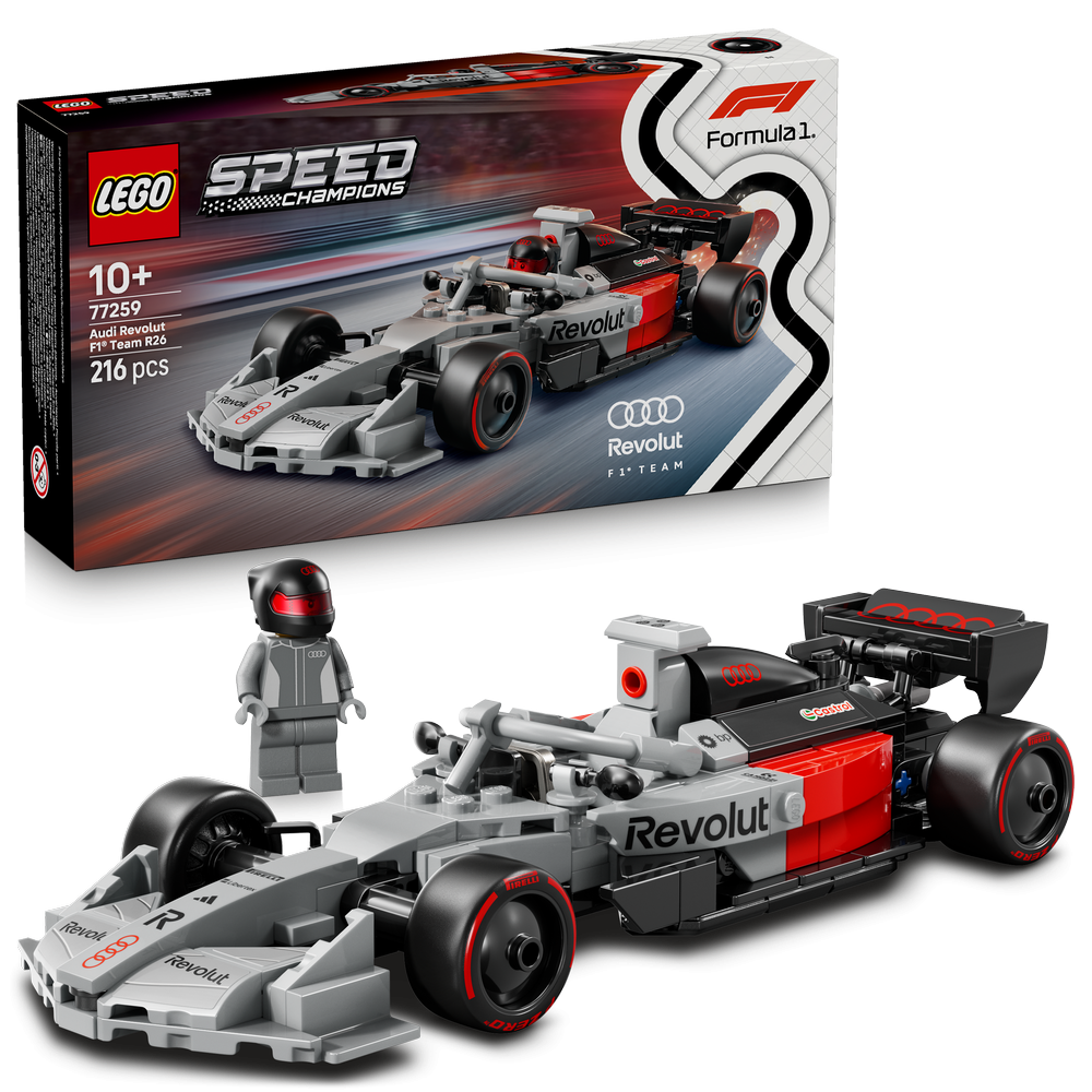 LEGO® Speed ​​Champions 77259 Závodné auto Audi Revolut F1® Team R26