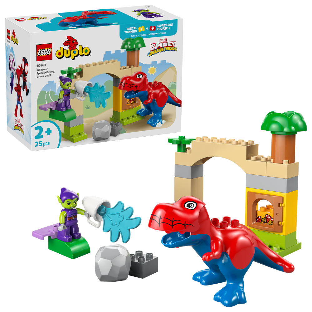 LEGO® DUPLO® Marvel 10463 Spidey-Rex vs. Grüner Kobold