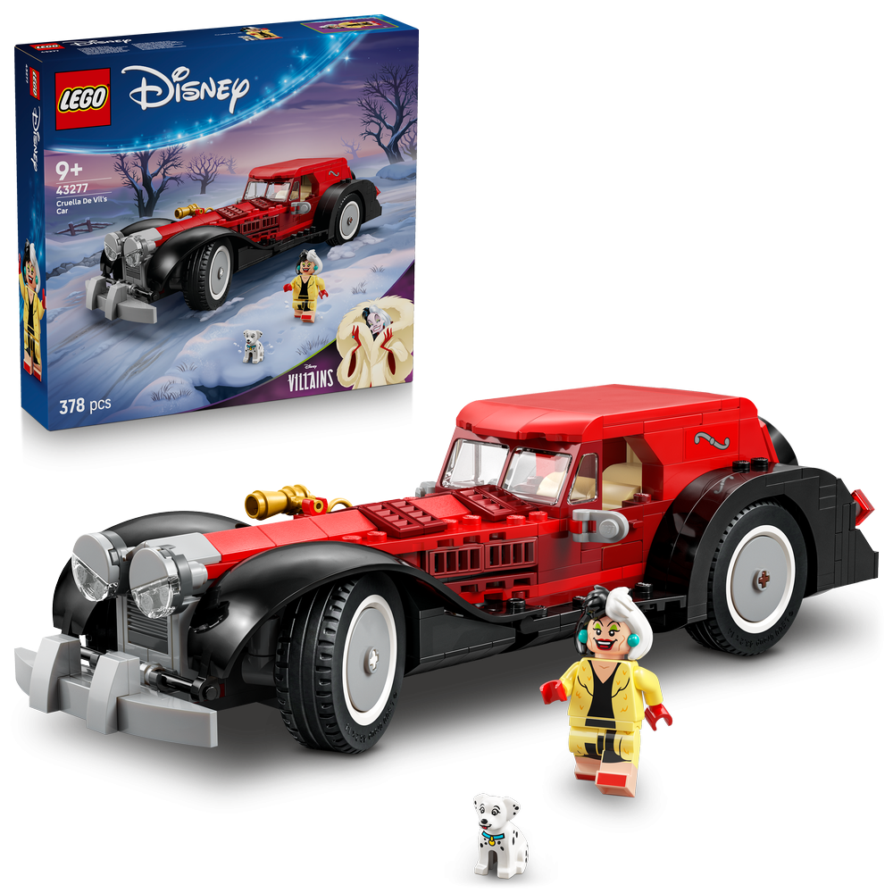 LEGO® Disney 43277 Cruella De Vil und ihr Auto