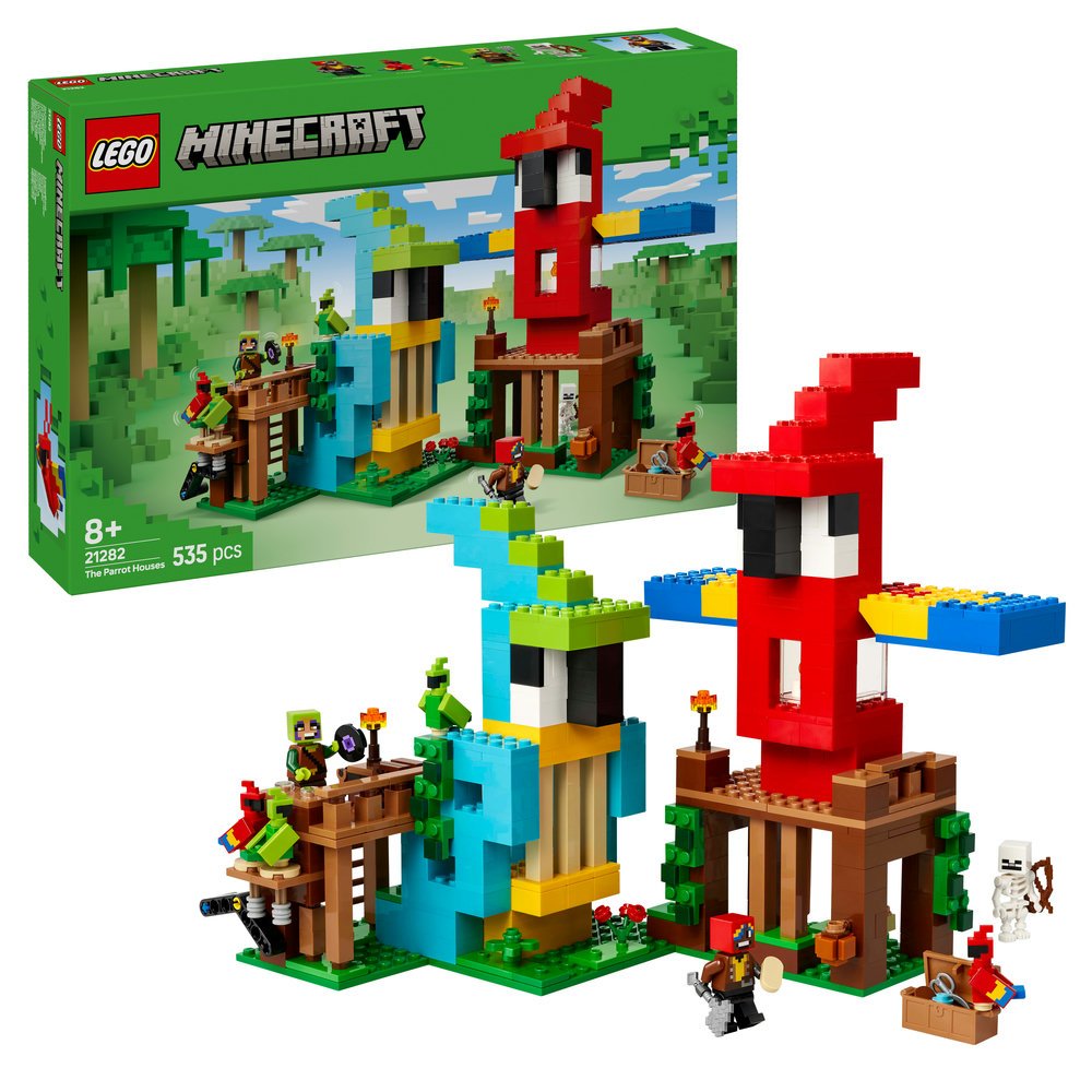 LEGO® Minecraft® 21282 Papageienhäuser