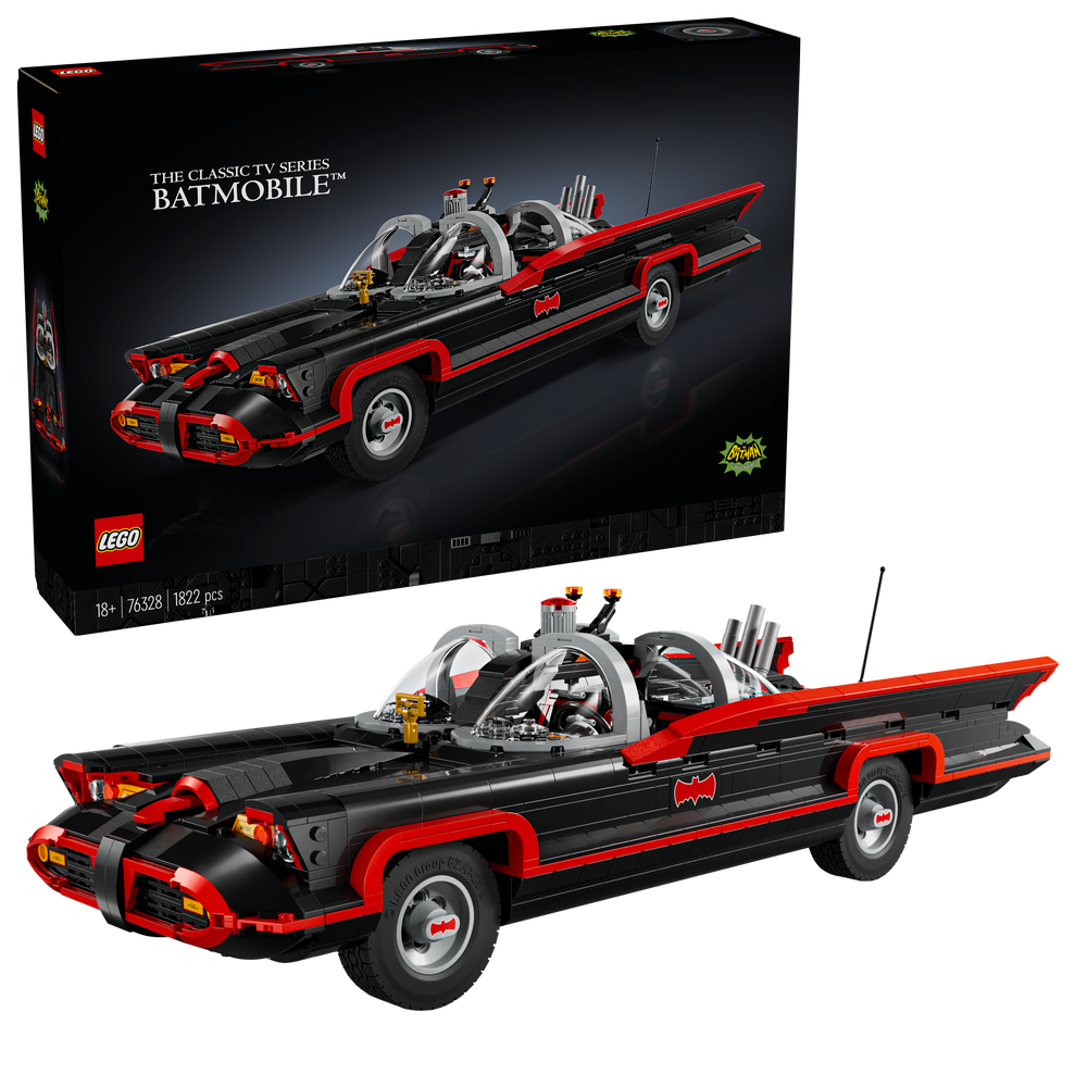 LEGO® DC Batman™ 76328 Batmobil aus der klassischen TV-Serie