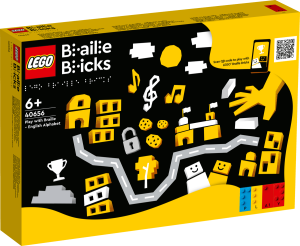 LEGO® 40656 Hraní s Braillovým písmem – anglická abeceda
