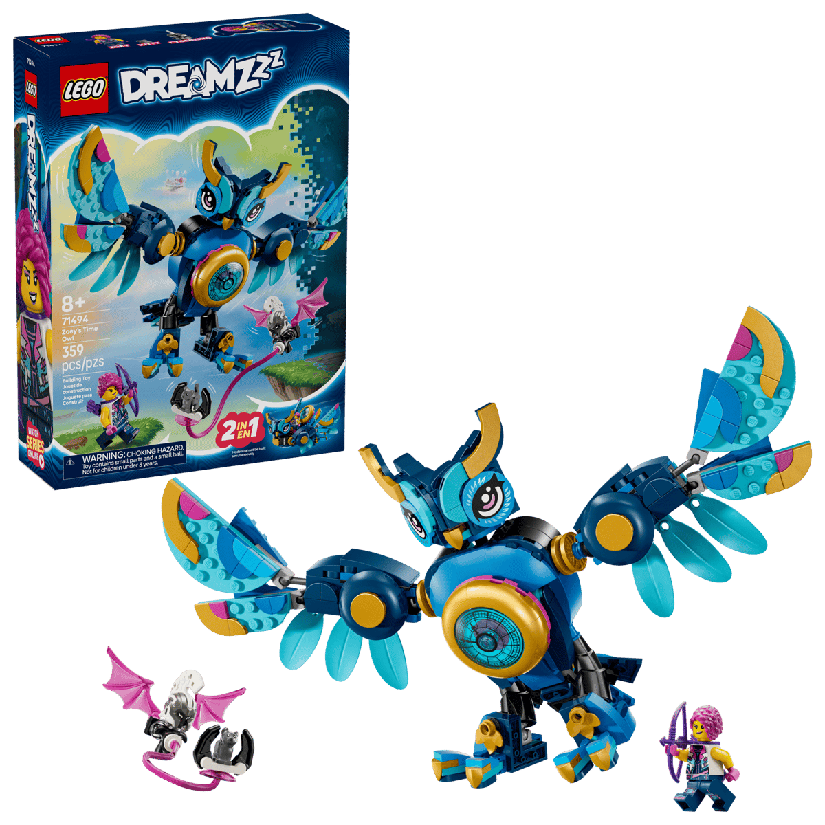 LEGO® DREAMZzz™ 71494 Zoey a její časová sova