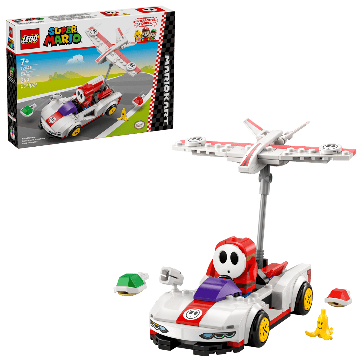 LEGO® Super Mario 72045 Mario Kart™ – Shy Guy und P-Wing