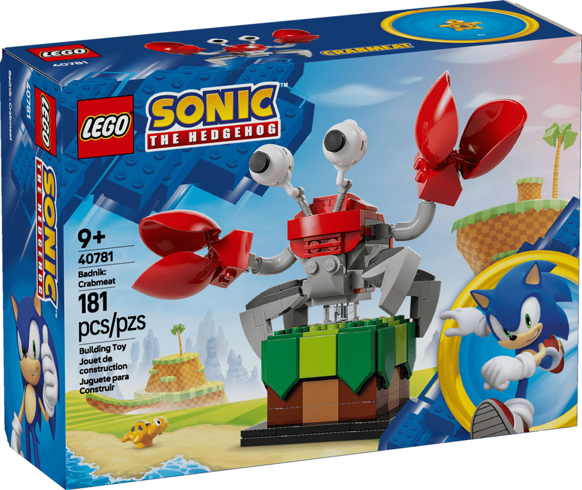 LEGO® Sonic the Hedgehog™40781 Badnik: Crabmeat