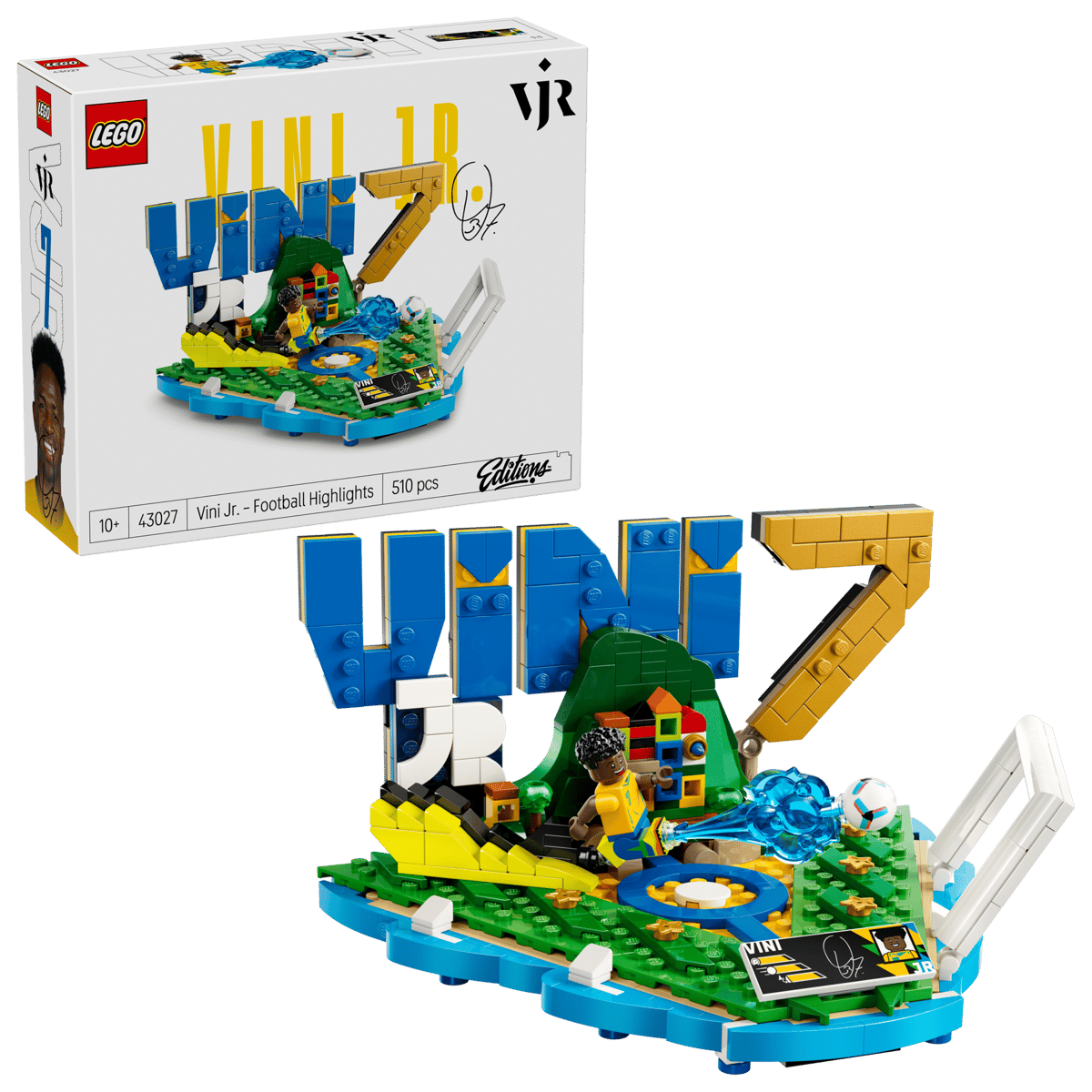 LEGO® Editions 43027 Vini Jr. – Fußballstars