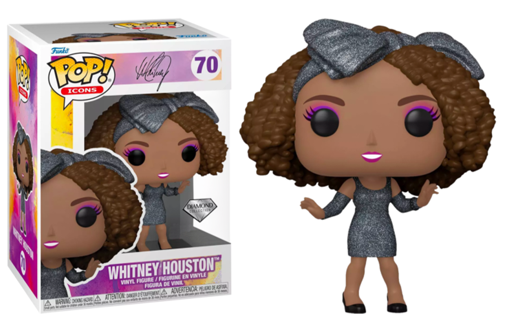 Funko Pop! Icons Whitney Houston Diamond 70