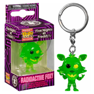 Funko POP! Keychain Five Nights at Freddy's Radioactive Foxy