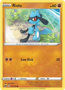 Pokémon karta Riolu 071/159 - Crown Zenith