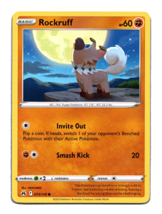 Pokémon karta Rockruff 073/159 - Crown Zenith