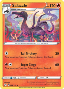Pokémon karta Salazzle 028/159  - Crown Zenith