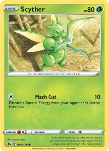 Pokémon karta Scyther 006/159 - Crown Zenith