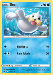 Pokémon karta Seel 029/159 - Crown Zenith