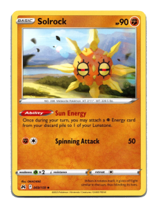 Pokémon karta Solrock 069/159 - Crown Zenith