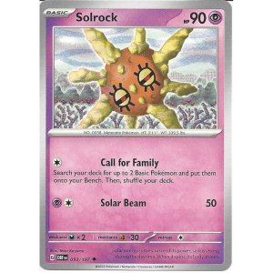 Pokémon karta Solrock 093/197