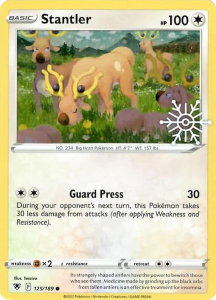Pokémon karta Stantler 125/189 Holo - Astral Radiance