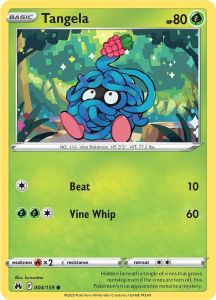 Pokémon karta Tangela 004/159 - Crown Zenith
