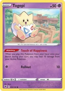Pokémon karta Togepi 055/189